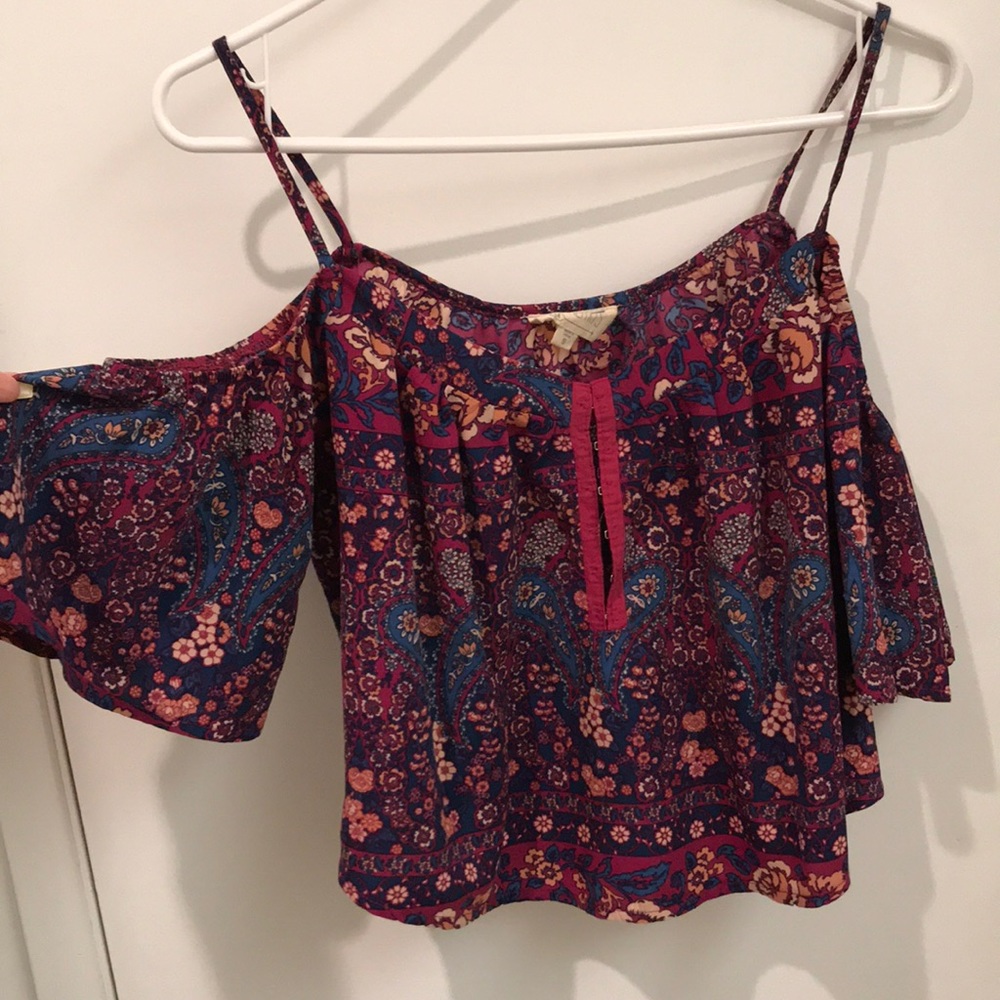 Pacsun off shoulder shirt